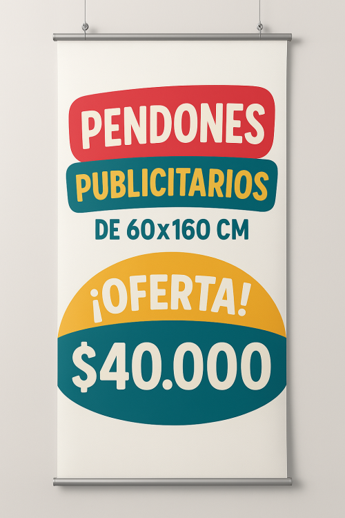 Pendon para Negocio Colgante - Image 3