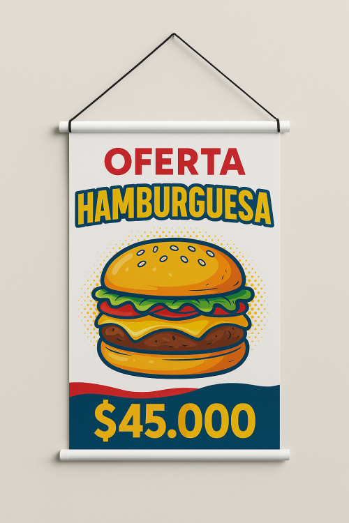 impresion pendones para negocio